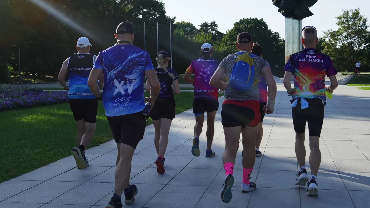 Biegają z Parku Kasprowicza na Arkonkę. Przygotowują się do maratonu i półmaratonu
