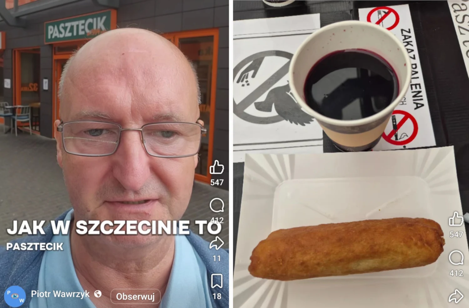 Były minister chce być influencerem. W Szczecinie kosztował „smaki Niebuszewa”