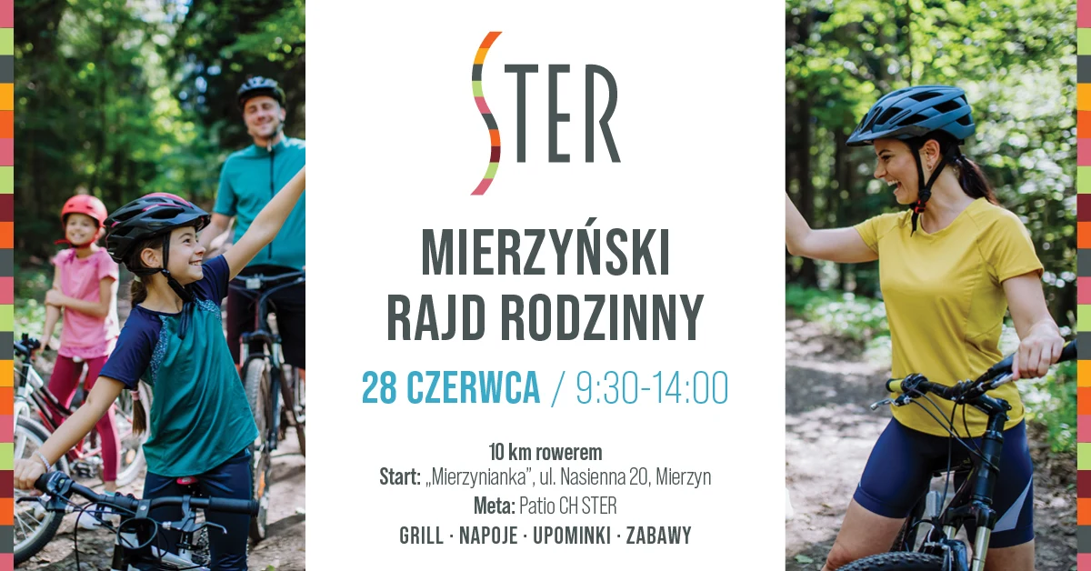 Pierwsza wakacyjna przygoda rowerowa dla całych rodzin już w tę niedzielę